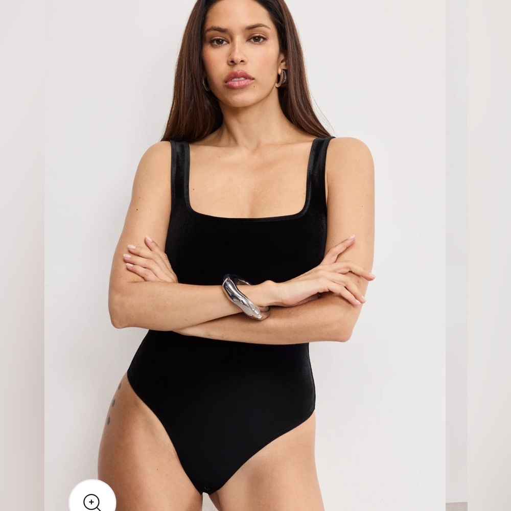 Good American Black BodySuite.